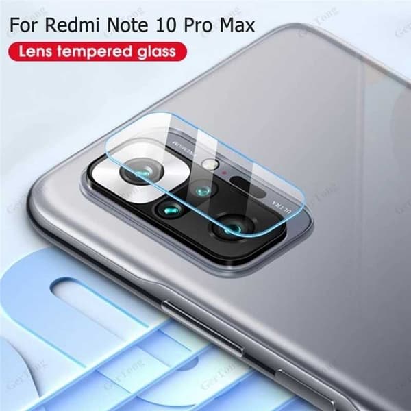 Xiaomi Redmi Note 10 Pro 4G 5D Kamera Linsskydd Flexibelt Glas
