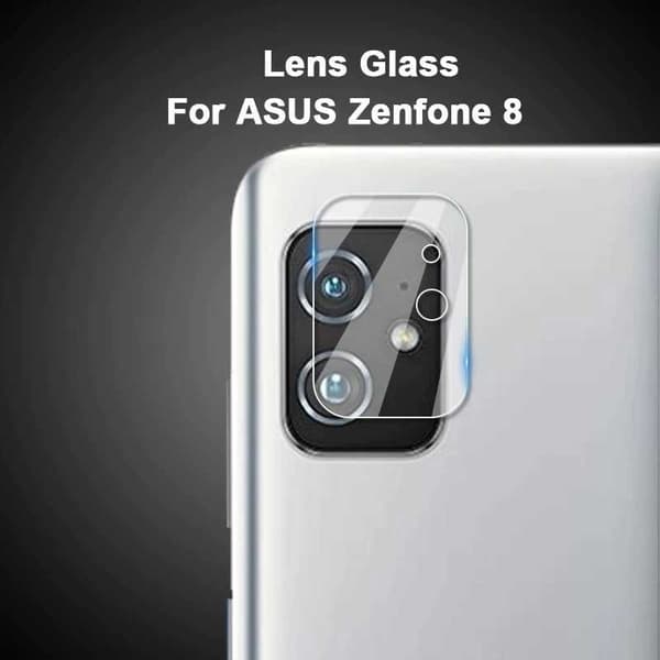Asus Zenfone 8 5D kamera linsecover fleksibelt glas