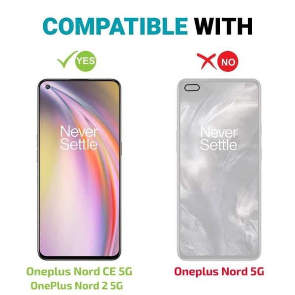 OnePlus Nord 2 5G FullFrame 0,26 mm 9H hærdet glas