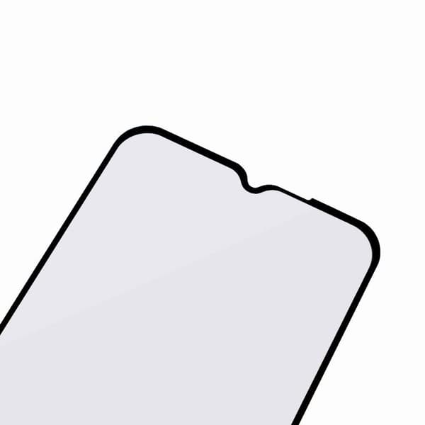 Skärmskydd Samsung Galaxy A02s - 3D Härdat Glas Svart (miljö)