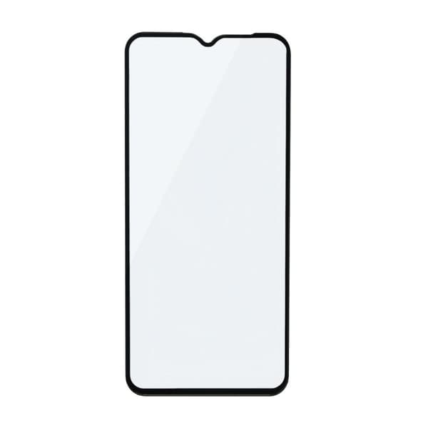 Skärmskydd Samsung Galaxy A02s - 3D Härdat Glas Svart (miljö)