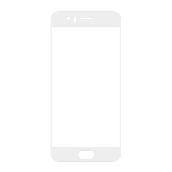 Skärmskydd OnePlus 5 - Heltäckande Härdat Glas Vit