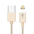 Miniatyrbillede 3 af 4: Magnetisk Micro-USB Flätad kabel - Guld