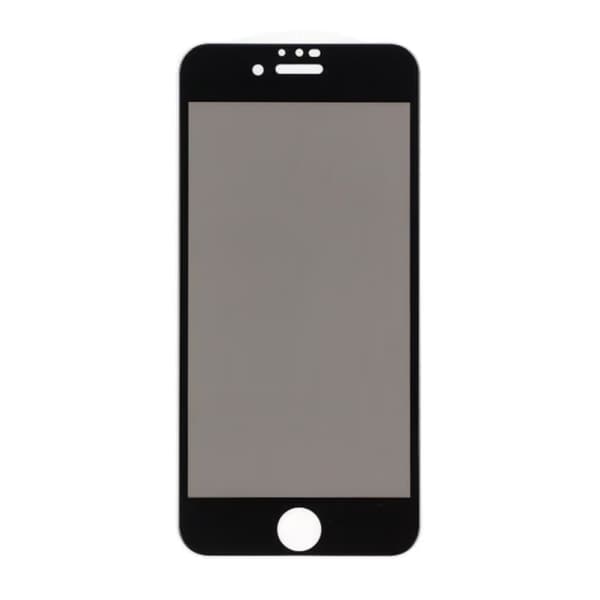 Skärmskydd Privacy iPhone 7/8/SE 2020 - 3D Härdat Glas Svart (miljö)