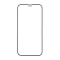 Pikkukuva 2 / 3: Skärmskydd iPhone 12 Mini - 3D Härdat Glas Svart