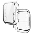 Miniatyrbild 1 av 3: Heltäckande Skal till Apple Watch 4/5/6/SE Härdat glas 44mm CLEAR