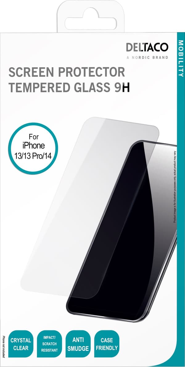 Screen protector iPhone 13/13 Pro/14/16e 2.5D glass