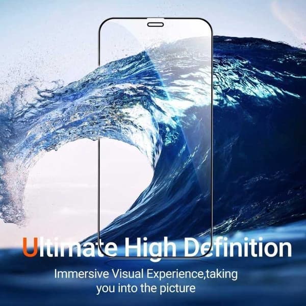 2-PACK iPhone 13 Härdat Glas 0.26mm 9H Fullframe