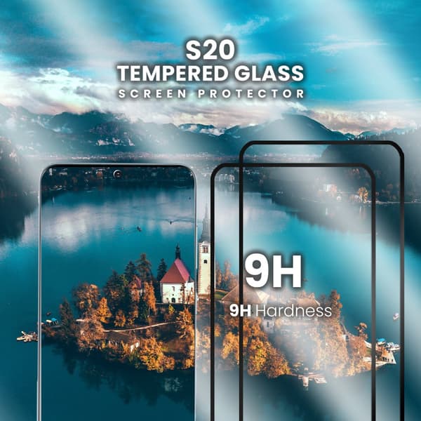 2-Pack Samsung S20 - Härdat Glas 9H - Super Kvalitet 3D Skärmskydd