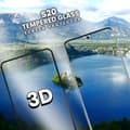 Miniatyrbild 3 av 5: Samsung Galaxy S20 - Härdat Glas 9H - Super Kvalitet 3D Skärmskydd