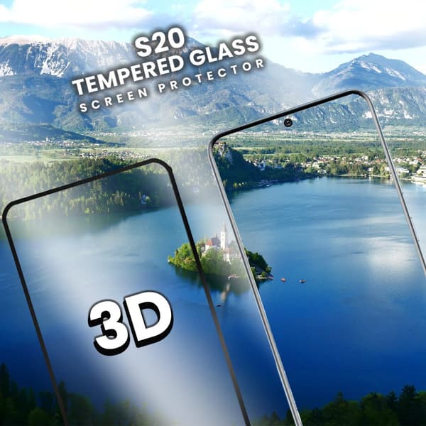 Samsung Galaxy S20 - Härdat Glas 9H - Super Kvalitet 3D Skärmskydd