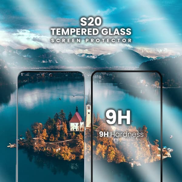Samsung Galaxy S20 - Härdat Glas 9H - Super Kvalitet 3D Skärmskydd