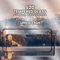 Miniatyrbild 5 av 5: Samsung Galaxy S20 - Härdat Glas 9H - Super Kvalitet 3D Skärmskydd
