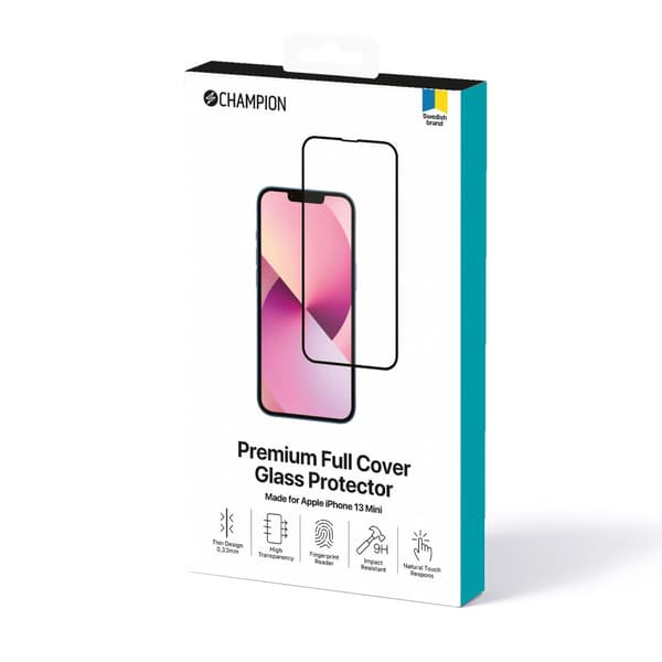 Skjermbeskytter iPhone 13 mini Svart