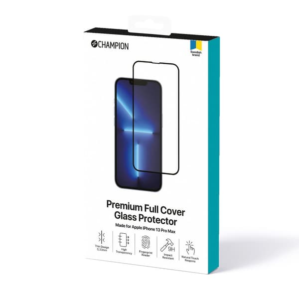 Skjermbeskytter iPhone 13 Pro Max Svart
