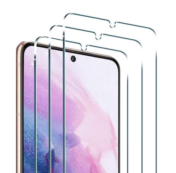 3-Pack Samsung S21 - Skärmskydd i Härdat Glas - Extra Stark