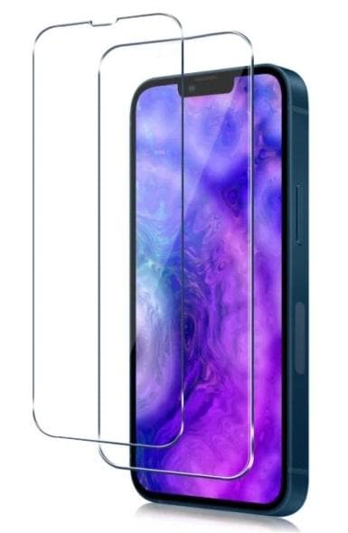 2-Pack - iPhone 13/13 Pro - Härdat Glas Skärmskydd - Extra Starkt
