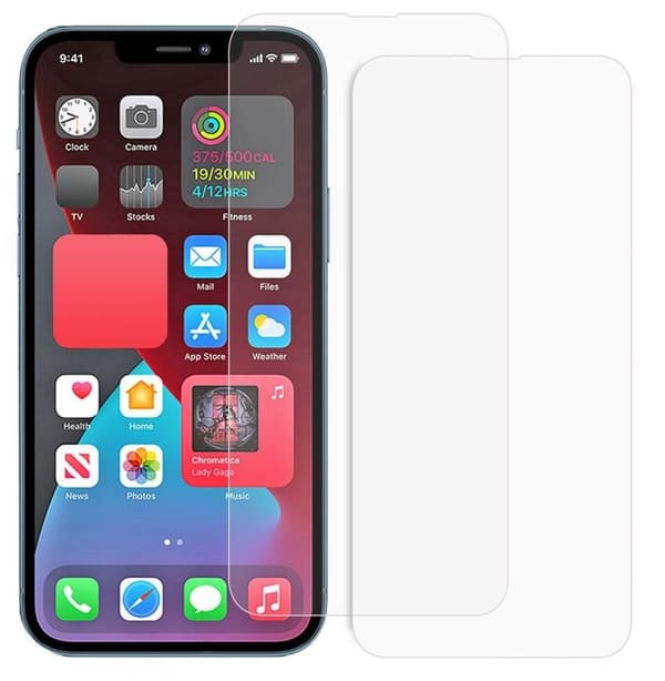 2-PACK - iPhone 13 Mini Skärmskydd i Härdat glas