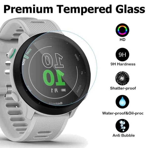 2-PACK Garmin Forerunner 55 Härdat Glas 0.2mm 9H 2.5D