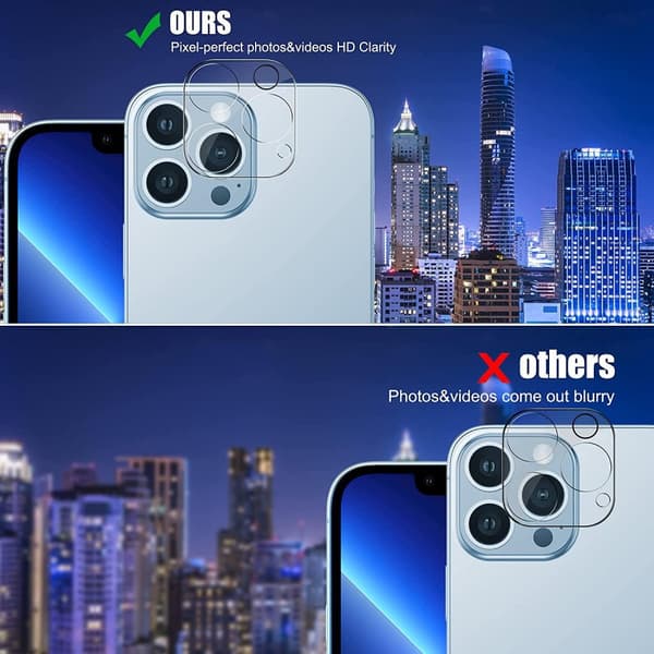 3-pack C4U® Extra Strong panssarilasi - iPhone 13 Pro + Frame