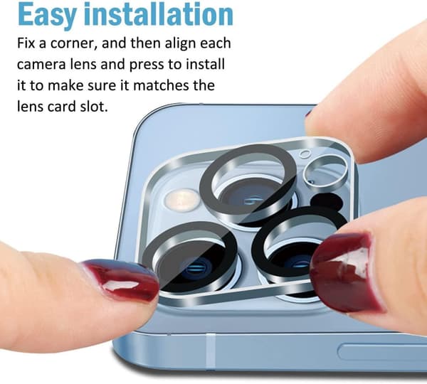 3-pack C4U® Extra Strong panssarilasi - iPhone 13 Pro + Frame