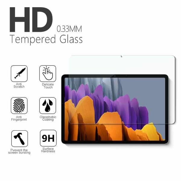 Samsung Galaxy Tab S7 11" - Hærdet beskyttelsesglas