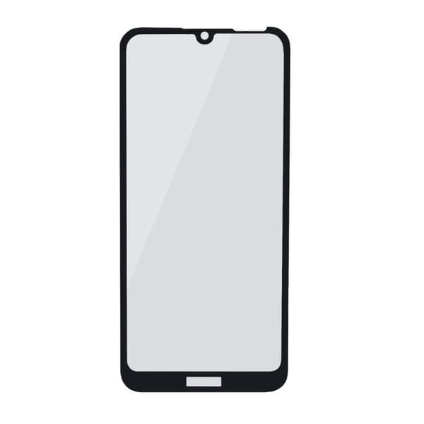 Skärmskydd Huawei Y6s - 3D Härdat Glas Svart (miljö)