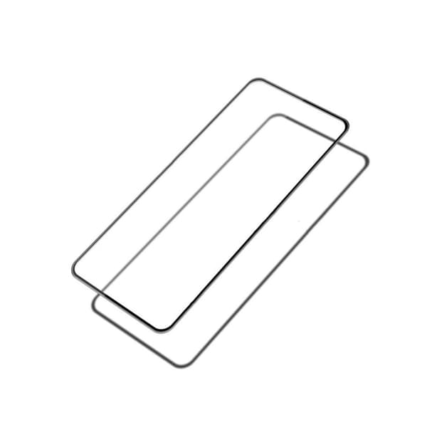 Skärmskydd Xiaomi Redmi Note 10 5G - 3D Härdat Glas Svart (miljö)