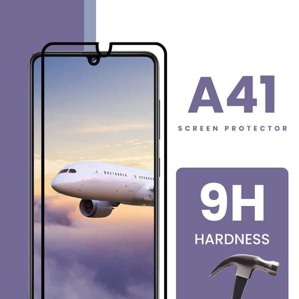 Samsung Galaxy A41 - Härdat Glas 9H - Super Kvalitet 3D Skärmskydd