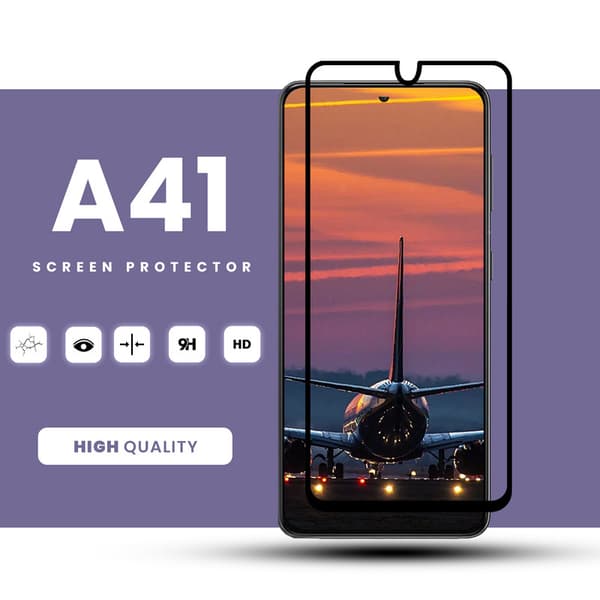 Samsung Galaxy A41 - Härdat Glas 9H - Super Kvalitet 3D Skärmskydd