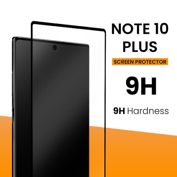 Samsung Galaxy Note 10 Plus - Härdat Glas 9H - Super Kvalitet 3D Skärmskydd