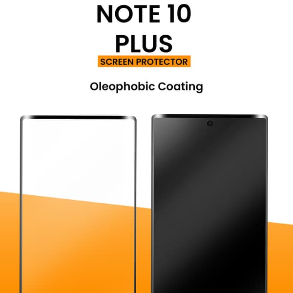 Samsung Galaxy Note 10 Plus - Härdat Glas 9H - Super Kvalitet 3D Skärmskydd
