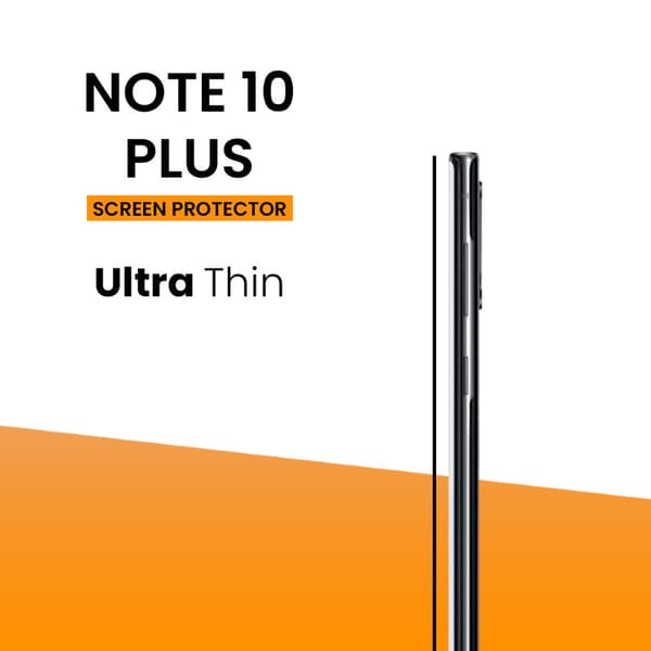 Samsung Galaxy Note 10 Plus - Härdat Glas 9H - Super Kvalitet 3D Skärmskydd