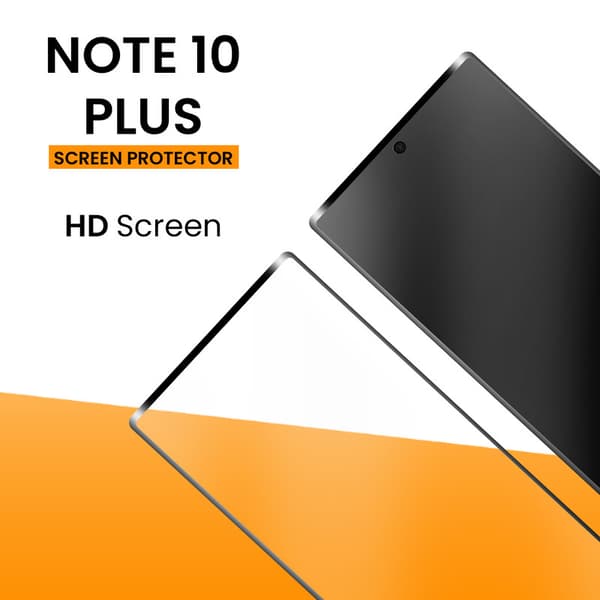 Samsung Galaxy Note 10 Plus - Härdat Glas 9H - Super Kvalitet 3D Skärmskydd