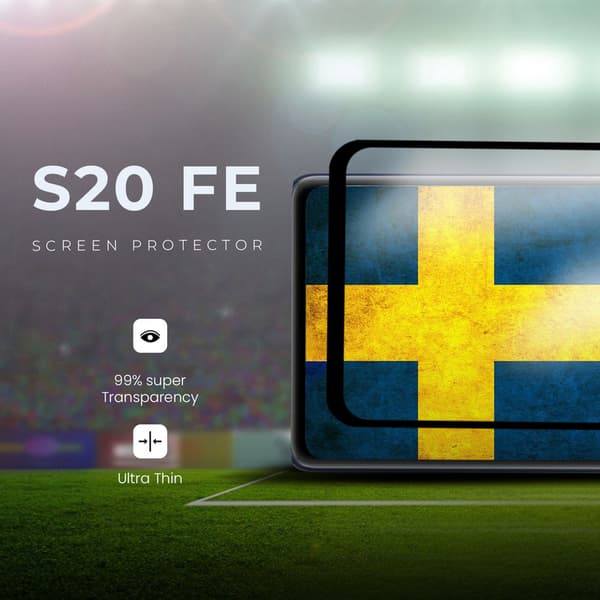 Samsung S20 FE - Härdat Glas 9H - Super Kvalitet 3D Skärmskydd