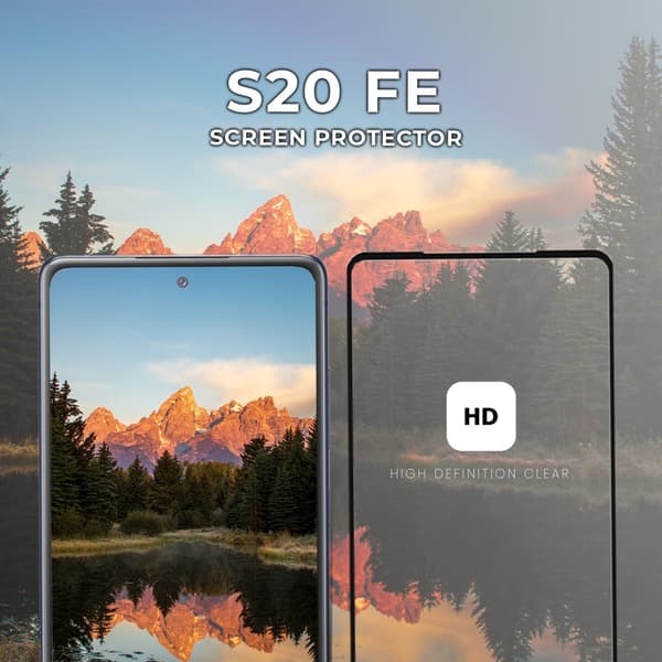 Samsung Galaxy S20 FE - Härdat Glas 9H - Super Kvalitet 3D Skärmskydd