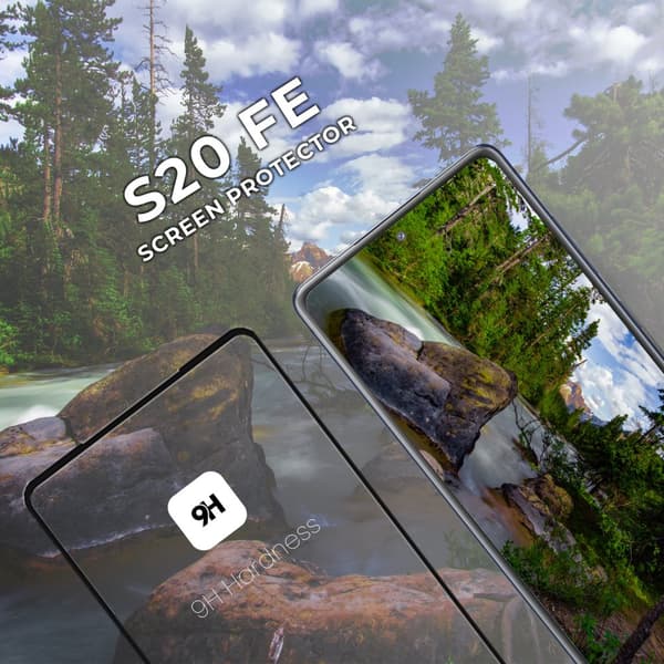 Samsung Galaxy S20 FE - Härdat Glas 9H - Super Kvalitet 3D Skärmskydd