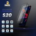 Miniatyrbild 1 av 5: 2-Pack Samsung Galaxy S20 - Härdat Glas 9H - Super Kvalitet 3D Skärmskydd
