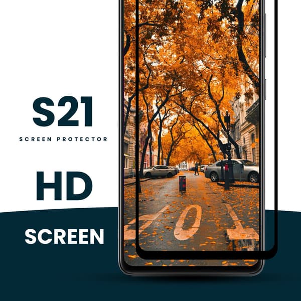Samsung Galaxy S21 5G - Härdat Glas 9H - Super Kvalitet 3D Skärmskydd