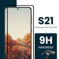 Miniatyrbild 4 av 5: Samsung Galaxy S21 5G - Härdat Glas 9H - Super Kvalitet 3D Skärmskydd