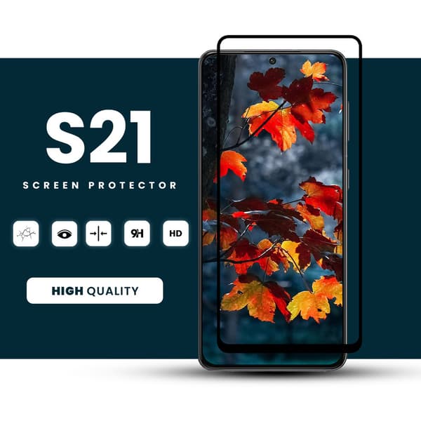 Samsung Galaxy S21 5G - Härdat Glas 9H - Super Kvalitet 3D Skärmskydd