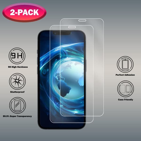 2-Pack Iphone 11 / XR - Härdat Glas 9H - Super Kvalitet 3D Skärmskydd