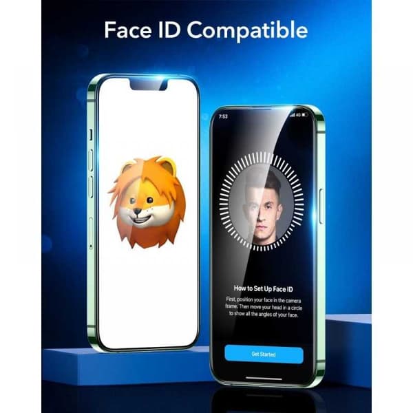 2-PACK iPhone 13 Mini ESR 9H Härdat Glas
