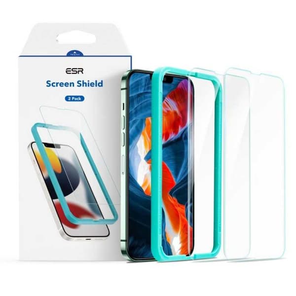2-PACK iPhone 13 Mini ESR 9H Härdat Glas