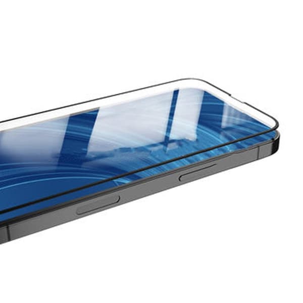 Skärmskydd iPhone 13 Mini - 3D Härdat Glas Svart (miljö)