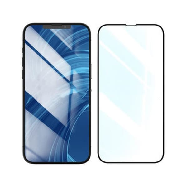 Skärmskydd iPhone 13 Mini - 3D Härdat Glas Svart (miljö)