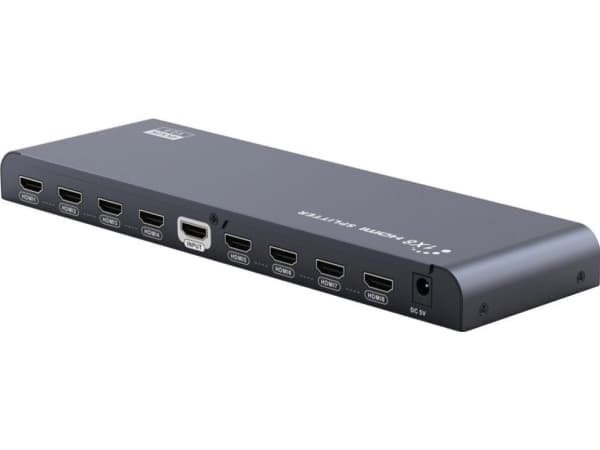 PremiumCord PremiumCord HDMI 2.0 splitter 1-8 porter, 4K x 2K/60Hz, FULL HD, 3D, cerný