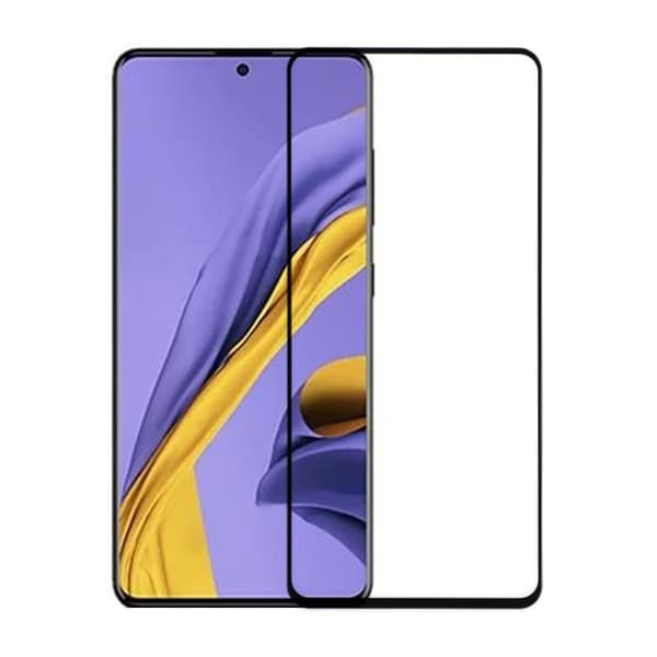 Skärmskydd och kameraskydd Samsung A51- 3D Härdat Glas