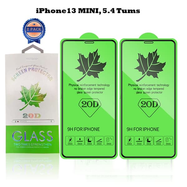 9H Premium, 20D skærmbeskytter iPhone 13 / iphone 13 Pro 6,1 tommer - 2-pakke