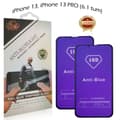Pikkukuva 1 / 11: 2-PACK- Anti-Blue, iPhone 13, 13 PRO Näytönsuoja karkaistu lasi (6,1 tuumaa)